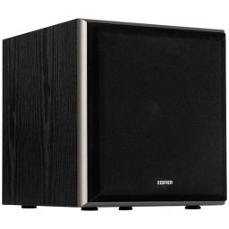 Subwoofer Edifier T5, 70 W RMS, difuzor de bas de 8", Frecvente de pans la 38 Hz, 2xRCA, Filtru low-pass, Negru