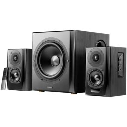 Boxe Edifier S351DB 2.1, 150 W RMS, Bluetooth V5.1, Optic, coaxial, RCA, PC, AUX, DSP&DRC, Carcasa MDF, Telecomanda, Negru