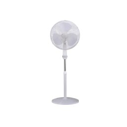Ventilator de podea 16" 50 W 3 trepte de viteza Alb
