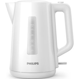 Fierbător electric PHILIPS HD9318/70, 1.7L, 2200W, plastic, White