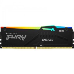 Memorie RAM Kingston FURY Beast RGB KF552C40BBA-16, 16GB, DDR5-5200MHz, CL40