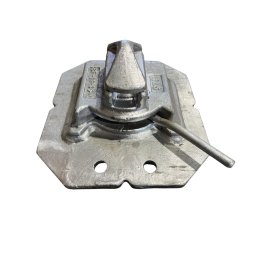 Dispozitiv fixare transcontainer twist lock cu placa