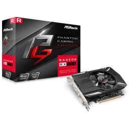 Produs Resigilat Placa Video ASROCK AMD RADEON PHANTOM GAMING RX550 4GB GDDR5 128 bit, PCIE 3.0, 1x Dual-link DVI-D 1x HDMI 1x DP