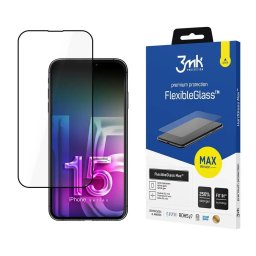 Folie de protecție iPhone 15 Plus 3mk FlexibleGlass Max™ Apple STICLĂ