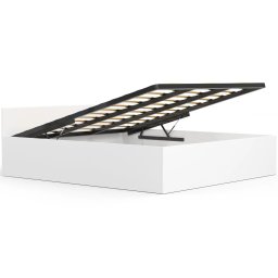 Somiera metalica rabatabila 180x200 cm cu pistoane pe gaz si 26 lamele
