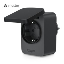 Priza smart WiFi exterior TP-Link Tapo P410M, Matter, IP54, 16A