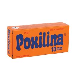 Adeziv universal transparent Poxilina 70 g pentru lipire si etansare