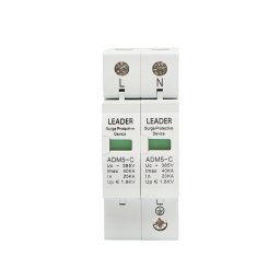 Descarcator la supratensiune fotovoltaic 2P 40kA 385V Leader