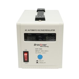Stabilizator automat de tensiune 1000VA cu releu, LCD si 2 prize Schuko