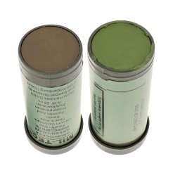 Vopsea de camuflaj pentru față verde și maro