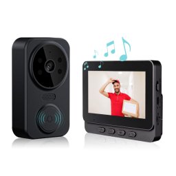 Sonerie Video Inteligenta bluetooth Monitor comunicare bidirectionala Night Vision