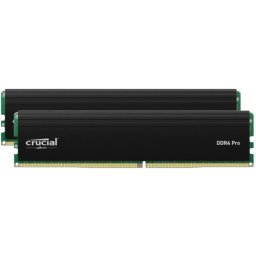 Kit Memorie RAM Crucial Pro CP2K16G4DFRA32A Black Intel XMP 2.0 32GB, DDR4-3200Mhz, CL22, Dual Channel