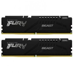 Kit Memorie RAM Kingston Fury Beast 16GB KF556C40BBK2-16, DDR5-5600Mhz, CL40, Dual Channel