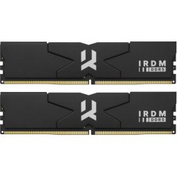 Kit Memorie RAM Goodram IRDM Black Intel XMP 3.0/AMD EXPO IR-6000D564L30S/32GDC, 32GB, DDR5-6000MHz, CL30, Dual Channel