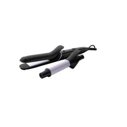 Set de coafat multifunctional Philips StyleCare BHH811 00, Placa de par, ondulator, Tehnologie OneClick, 5 accesorii, 210 grade, Negru