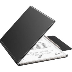 Husa MoKo Book Folio pentru Remarkable Paper Pure 10.3", Suport pentru Marker, Magnetic, Piele-Negru