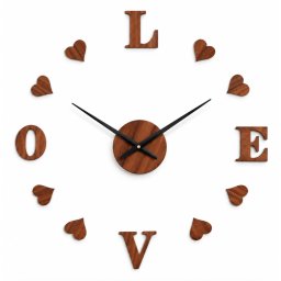 Ceas de Perete DIY LOVE fara rama mecanism Quartz ZH01720
