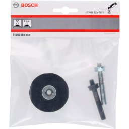 Bosch backing pad 50mm with R-type holder, sanding pad (black, Quick Lock, for GWG 12V-50 S Professional)