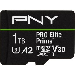 Card memorie P-SDU1TBV32200PEP-GE, 1 TB, Class 10, U3, V30, A2, SD adapter