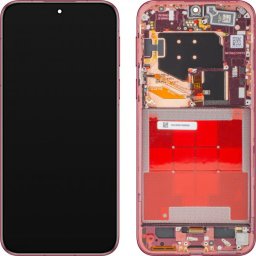 Piese si componente Display cu Touchscreen Huawei Pura 80 Pro, cu Rama, Rosu (Glazed Red), Service Pack 02357EFE