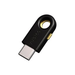 YubiKey 5C FIPS – Cheie de securitate USB-C certificată FIPS 140-2 Nivel 2, autentificare hardware multi-protocol, IP68