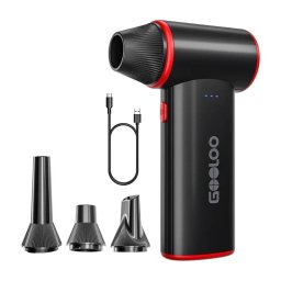 Mini Ventilatoare Suflanta electrica GOOLOO F3, 150000 RPM, 3 trepte, USB-C, acumulator 5000mAh, pentru PC, auto si electronice