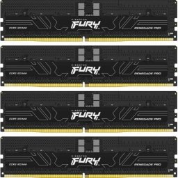 Kit Memorie RAM Server Kingston FURY Renegade Pro ECC KF560R32RBEK4-128, 128GB, DDR5-6000MHz, CL32, Quad Channel