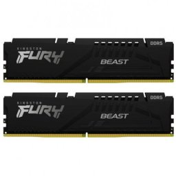 Kit Memorie RAM Kingston Fury Beast 16GB KF552C40BBK2-16, DDR5-5200Mhz, CL40, Dual Channel