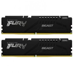 Kit Memorie RAM Kingston Fury Beast 32GB KF552C40BBK2-32, DDR5-5200MHz, CL40, Dual Channel