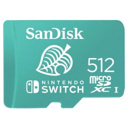 SANDISK microSDXC UHS-I card for Nintendo Switch verde 512GB
