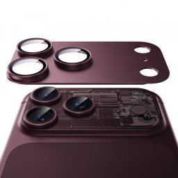 Folie de protectie Camera Spate ESR Armorite Pro pentru Apple iPhone 18 Pro Max, Sticla Securizata, Visinie Inchis