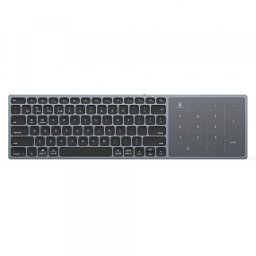 Tastatura Wireless DUX DUCIS LK, BT / Wi-Fi, Neagra