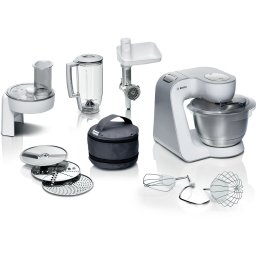 Robot de bucatarie Bosch MUM58231 MUM 5 Seria 4, Alb/Argintiu