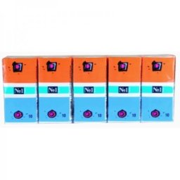 Set 5 x Servetele Nazale Bella No. 1, 10 pachete
