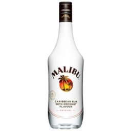 Lichior Malibu Alb Original cu Cocos, Alcool 21%, 0.7 l