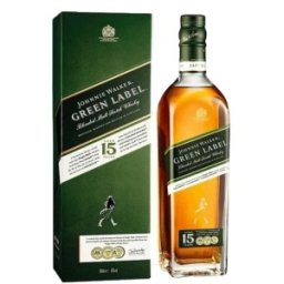 Whisky Johnnie Walker Green, Vechime 15 Ani, Alcool 43%, 0.7 l