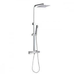 Set de dus Leziter Tullino cu baterie termostatica, dus tropical si para