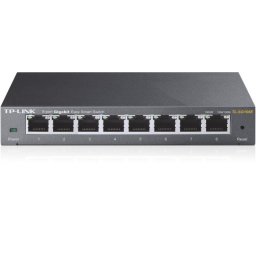 Switch TP-Link TL-SG108E cu 8 porturi Gigabit, 16 Gbps, Easy Smart