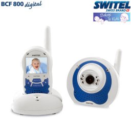 Videointerfon pentru bebelusi Switel BCF800 cu ecran color si vedere nocturna