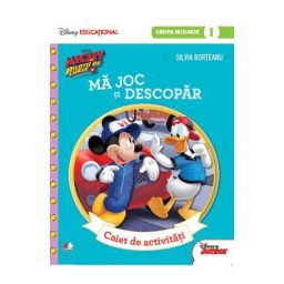Disney. Mickey si pilotii de curse - Ma joc si descopar - Caiet de activitati. Grupa mijlocie