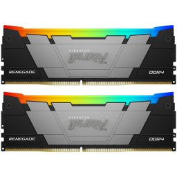 Memorie Fury Renegade RGB Intel XMP 2.0, 16GB, DDR4-3200MHz, CL16, Dual Channel, Negru