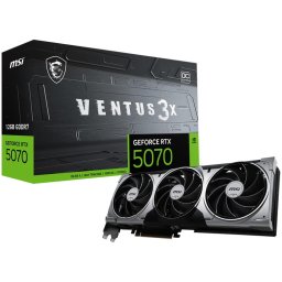 Placa video nVidia GeForce RTX 5070 VENTUS 3X OC 12 GB, GDDR7, 192 bit