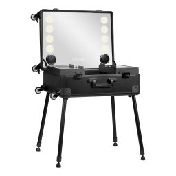 Statie profesionala Make-up portabila cu boxe Plus negru
