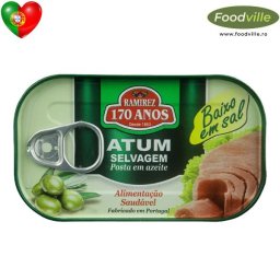 RAMIREZ Ton in ulei masline, continut redus de sare 120g