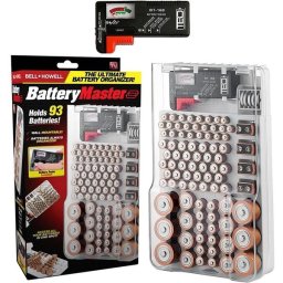 Organizator pentru stocarea bateriilor cu tester Battery Master