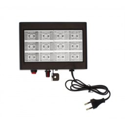 Stroboscop disco cu jocuri de lumini,Strobe 12 LED-uri