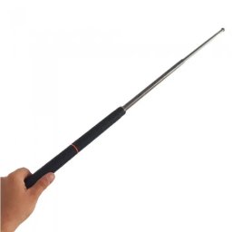 Baston telescopic profesional pentru autoaparare 101 cm cu 3 segmente