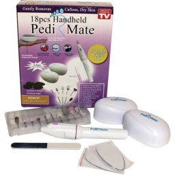 Set de 18 piese pentru manichiura si pedichiura Pedi Mate