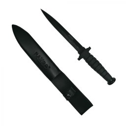 Cutit-Sting Rambo VI Collector s Edition cu doua taisuri, maner cauciuc + teaca