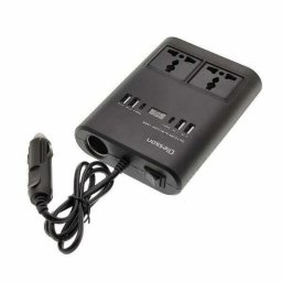Invertor auto de 150W pentru a converti 12 24V DC la 220V AC cu 4 x USB Olesson